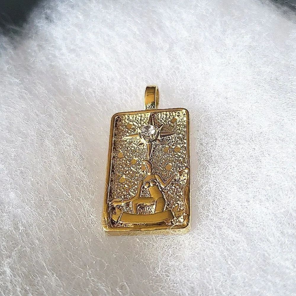 *Star, Tarot card pendant